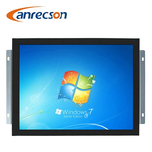 19 '' Open Frame ki monitè kè bebe ak kapasitif Touch